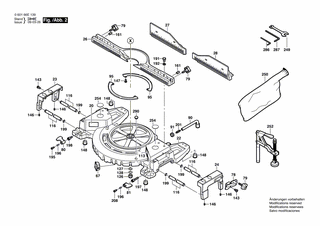 BOSCH Erg�nzungsgestell | Ersatzteile f�r GCM 10 SD -...