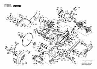 BOSCH Geh�usedeckel | Ersatzteile f�r GCM 10 SD - 2610919275