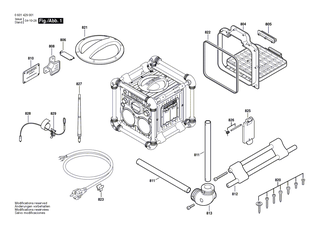 BOSCH Stabantenne | Ersatzteile f�r GML 24V - 2610925217