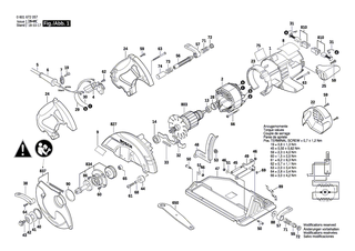 BOSCH Schraube | Ersatzteile f�r GKS 9, GKS 235 Turbo - 2610925864