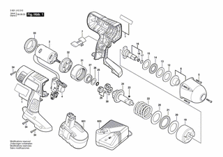 BOSCH Schraube | Ersatzteile f�r GDS 18 V-HT, GDS 18 V-LI...