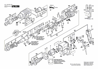 BOSCH Rasthülse SDS-PLUS | Ersatzteile für GBH 2 S | 1616490060