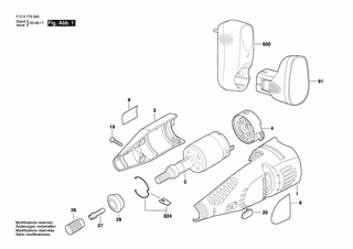 BOSCH Einklebeblatt | Ersatzteile f�r 7700 - 2610955218