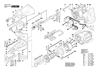 BOSCH Luftleitring | Ersatzteile f�r GSA 1100 E - 2610956880
