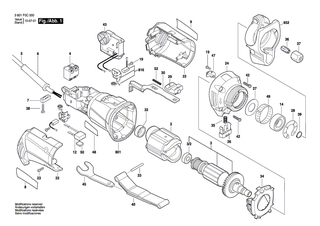 BOSCH Schraube | Ersatzteile f�r GTR 30, 8300 - 2610956954