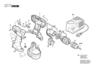 BOSCH Ritzel Z=12 | Ersatzteile f�r GSR 14,4 VES-2, GSR 12 VES-2 - 2610967116