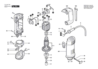 BOSCH Kugellager | Ersatzteile f�r GBM 13 HRE, GCO 14-1 - 2610968044