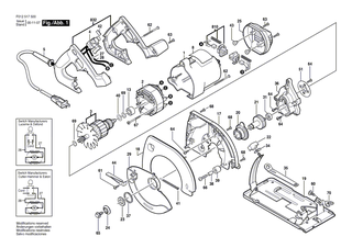 BOSCH Schraube | Ersatzteile f�r 5266, 5366 - 2610968438