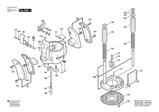 BOSCH Schraube | Ersatzteile f�r GMF 1400 CE, 1817 - 2610990022