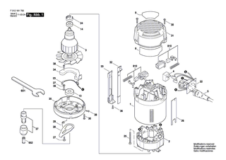 BOSCH Schraube | Ersatzteile f�r GMF 1400 CE, 1817 - 2610990022