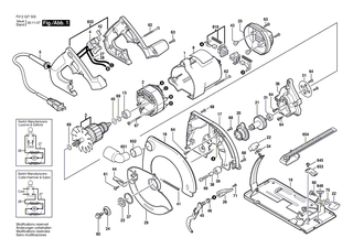 BOSCH Verbindungsleitung L = 375 MM | Ersatzteile f�r 5266, 5366 - 2610990839
