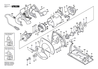 BOSCH Verbindungsleitung L = 375 MM | Ersatzteile f�r 5266, 5366 - 2610990839