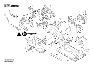 BOSCH Scheibe | Ersatzteile f�r GBS 100 AE, GBS 100 A - 2610991341