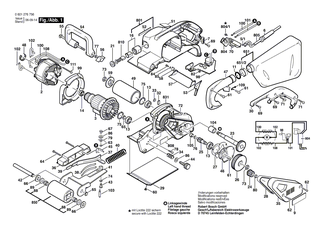 BOSCH Scheibe | Ersatzteile f�r GBS 100 AE, GBS 100 A - 2610991341