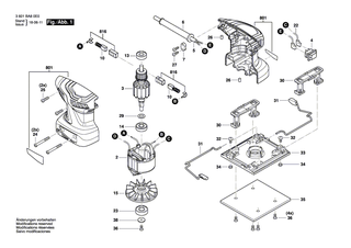 BOSCH Schraube | Ersatzteile f�r GSS 140 A, GSS 18-10 - 2610991395