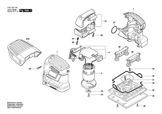 BOSCH Schraube | Ersatzteile f�r GSS 140 A, GSS 18-10 - 2610991395