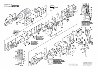 BOSCH Rasthülse SDS-PLUS | Ersatzteile für GBH 2 SR | 1616490061