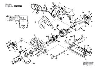 BOSCH Kohleb�rstensatz | Ersatzteile f�r 1855, 5164 - 2610993157