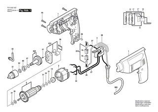 BOSCH Spindel | Ersatzteile f�r 6125-80, 6225-80 - 2610993502