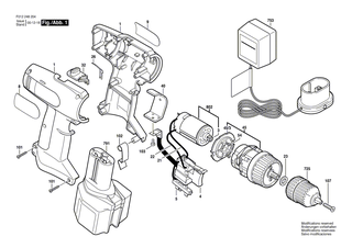 BOSCH Elektromotor 12V | Ersatzteile f�r 2482, 2582 - 2610993829