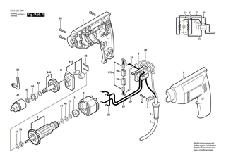 BOSCH Kohleb�rstensatz | Ersatzteile f�r 4225-80, 6125-80 - 2610994016
