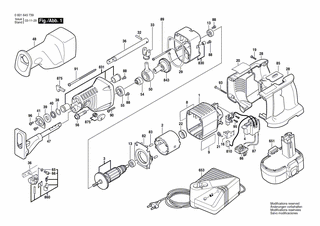BOSCH Isolierkappe | Ersatzteile f�r GSA 24 VE, GSA 18 VE...
