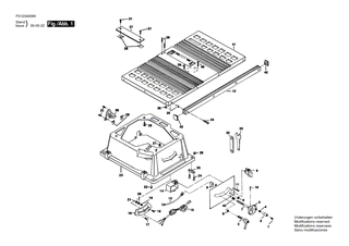 BOSCH Schlüssel | Ersatzteile für GTS 10, GTS 10 XC - 2610996880