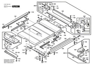 BOSCH Geh�use | Ersatzteile f�r GTS 10 - 2610996884
