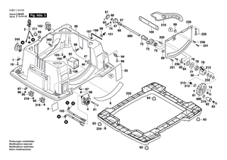 BOSCH Lagerbuchse | Ersatzteile f�r GTS 10, GTS 10 XC - 2610996938