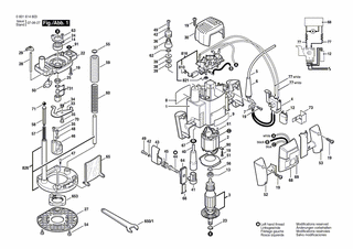BOSCH Geh�use | Ersatzteile f�r GOF 900, GOF 900 CE -...