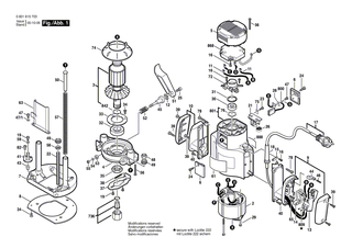 BOSCH Tiefenanschlag | Ersatzteile f�r GOF 1200 A, GOF 1200 - 2610997191