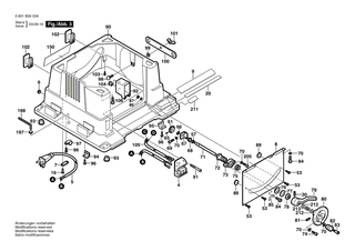 BOSCH Schraube | Ersatzteile f�r GTS 10 - 2610997273
