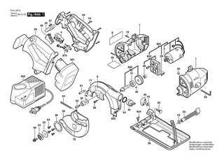 BOSCH Ein/Aus-Schalter | Ersatzteile f�r GKG 24 V, GKS 24 V - 2610997469