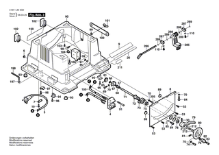 BOSCH Schraube | Ersatzteile f�r GTS 10, GSA 900 E - 2610998574