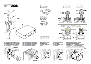 BOSCH Gummipuffer | Ersatzteile f�r GBH 38 | 1613212004