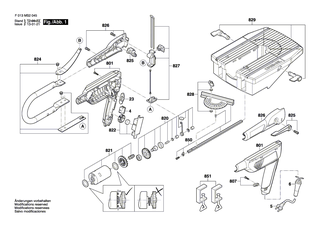 BOSCH Netzanschlussleitung AUS 240V 2m 2 x 0,75mm H05 VV-F | Ersatzteile f�r 3000, 275 - 2610999103
