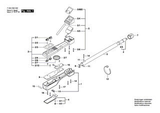 BOSCH Abdeckung | Ersatzteile für 19-102, Magnet-2 - 2610A04447