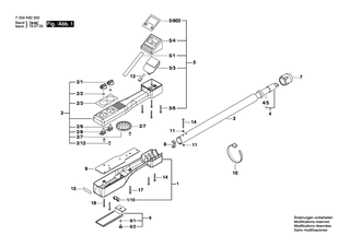 BOSCH Abdeckung | Ersatzteile für 19-102, Magnet-2 - 2610A04447