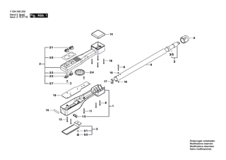 BOSCH Anschlagpuffer | Ersatzteile f�r MT100, 19-102 - 2610A04572