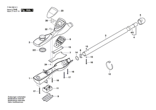 BOSCH Geh�useoberteil | Ersatzteile f�r 19-200 - 2610A04601