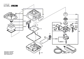 BOSCH Verbindungskabel | Ersatzteile f�r PLP-190 Profile, PLP-180 Profile - 2610A06534