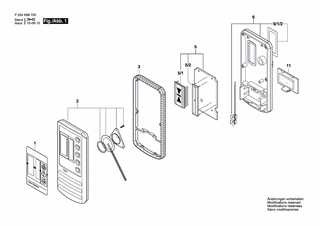BOSCH Batteriedeckel SCHWARZ | Ersatzteile f�r CLR45,...