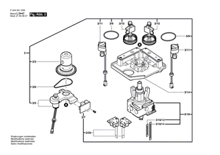 BOSCH Leiterplatte | Ersatzteile f�r LB700-3/4 Kieboom, PLP-200 Profile - 2610A06894