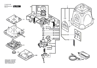 BOSCH Batteriegeh�use | Ersatzteile f�r PAL-850H Profile, ALH Kieboom - 2610A06988