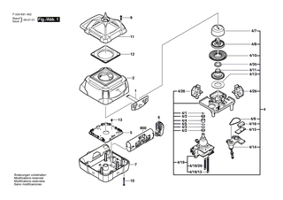 BOSCH Spindel | Ersatzteile f�r PLP-190 Profile, ALHV Kieboom - 2610A07305