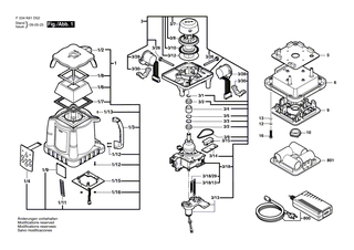 BOSCH Spindel | Ersatzteile f�r PLP-190 Profile, ALHV Kieboom - 2610A07305