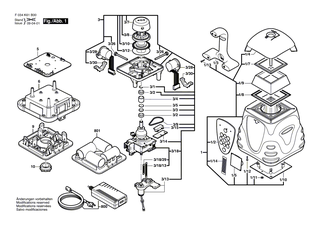 BOSCH Hauptplatine | Ersatzteile f�r PAL-850H Profile, PLP-180 Profile - 2610A07444