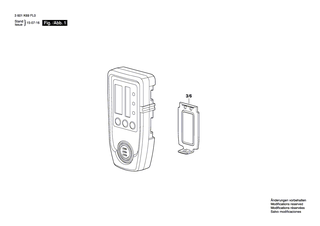 BOSCH Batteriedeckel | Ersatzteile f�r LR 30, LD90 - 2610A07677