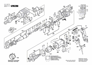BOSCH Kohlebürstensatz | Ersatzteile für 11 228 VSR | 1617014127