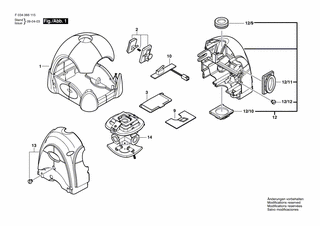 BOSCH Batteriedeckel | Ersatzteile f�r SP5 - 2610A07893